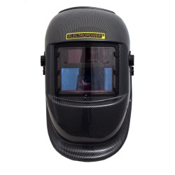 Masque de soudage - cagoule de soudure électronique noir carbone