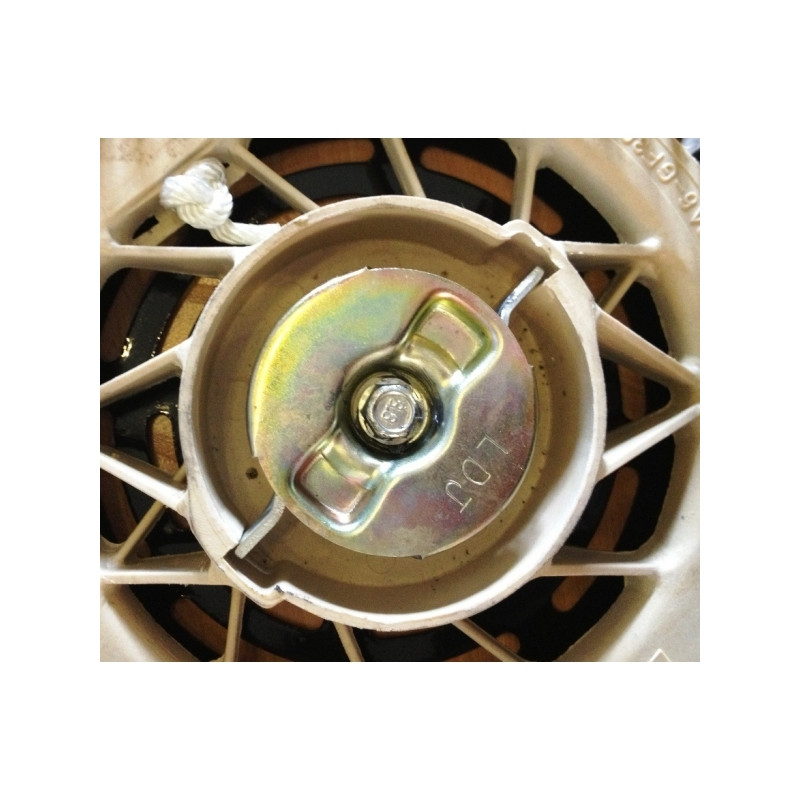Démarreur Manuel Pour Moteurs 5.5-6.5 CV - Montage 3 Points 140mm, 6 Trous De Fixation