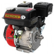 Moteur thermique 4 temps OHV 6.5 cv avec adaptateur pour accélérateur déporté + poulies double gorge