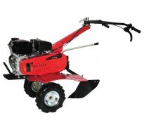 Motobineuse et motoculteur 196 cc - 6 fraises 75cm, roues agraires et soc