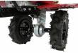 Motobineuse / Motoculteur 196 CC - Largeur de travail 75 cm - 6 fraises / roues agraires / contrepoids 16 kg inclus