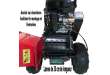 Broyeur de végétaux grand débit moteur OHV 15 CV