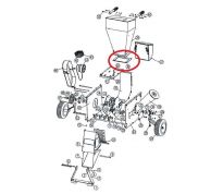 Joint de sous trémie pour broyeur 6.5 et 13 cv