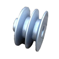 Poulie d'entrainement double gorge Ø 42 mm pour moteur 6.5 cv Electropower