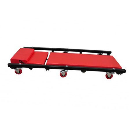 Planche à Roulettes De Mécanicien - Support 120 Kg, Hauteur 12 Cm, Pour Travail Sous Voiture