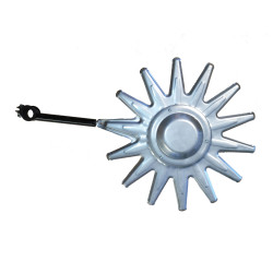 Protection de lame pour débroussailleuse à roues