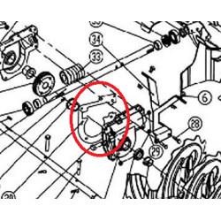 Joint de boite renvoi d'angle pour FN9ER