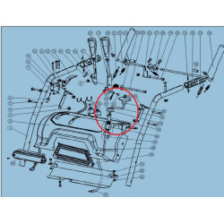 Poignée de commande d'orientation sur poste