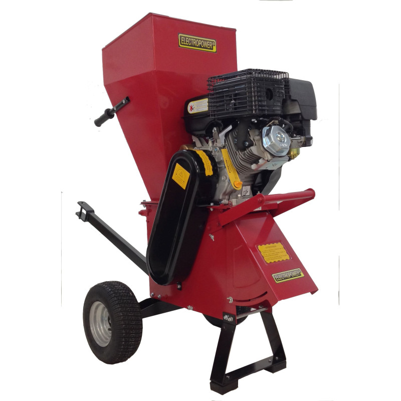 Broyeur de Végétaux thermique -  Démarrage électrique  - 15 CV - Couteaux / Marteaux -- Spécial BRF