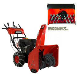 Fraise à neige thermique, déneigeuse 7 cv - 207 cc - 65 cm de largeur
