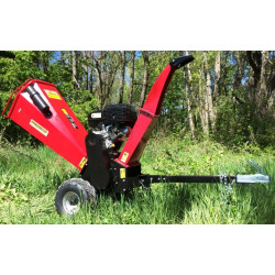 Broyeur de végétaux grand débit moteur OHV 15 CV
