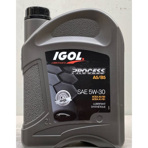 Huile moteur Igol PROCESS A5 B5 - 5W30 - huile 5w30 - essence