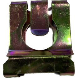 Agrafe en bout d'axe de roue