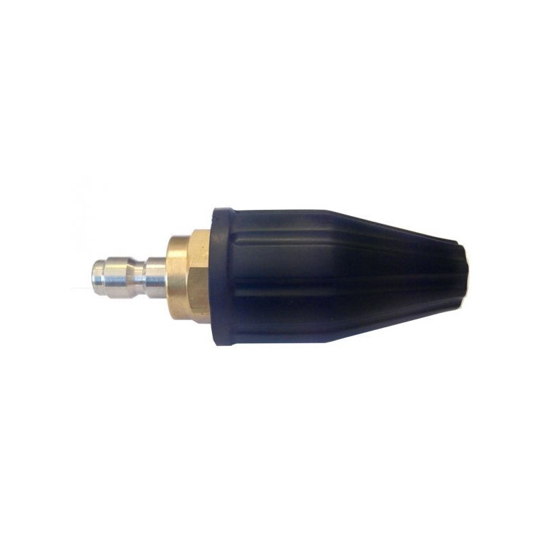 Buse Turbo Pour Nettoyeur Haute Pression 3000 PSI - Connexion Rapide 6,35 Mm, Débit 040, En Alliage D'aluminium - 12