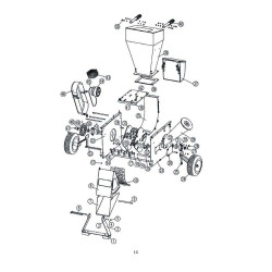 Avaloir latéral pour broyeur BRF