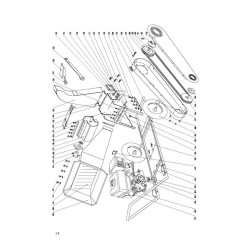 Joint sous trémie d'éjecteur pour broyeur B15DY
