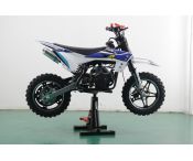 Mini moto thermique 2 temps 49cc Bleu - ELECTROPOWER