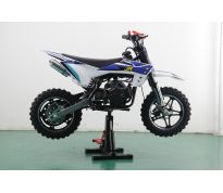 Mini moto thermique 2 temps 49cc Bleu
