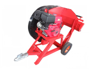 Scie à bûche à moteur 13cv 700mm tractable Pack complet - ELECTROPOWER
