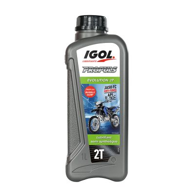 Huile mélange moteur 2 temps IGOL 1L