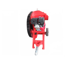 Scie à bûche à moteur 13cv  700mm tractable Pack complet