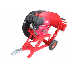 Scie à bûche à moteur 13cv  700mm tractable Pack complet