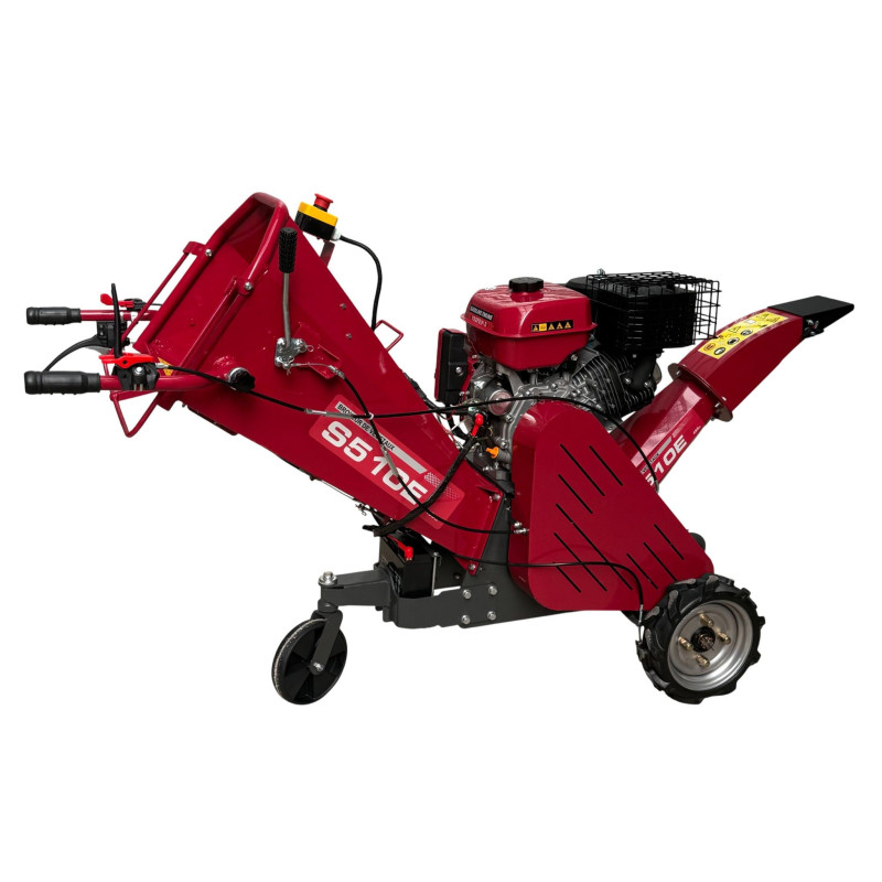 Broyeur de végétaux auto-tracté 19 CV – bois vert et bois sec