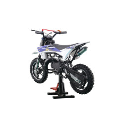 Mini moto thermique 2 temps 49cc Bleu