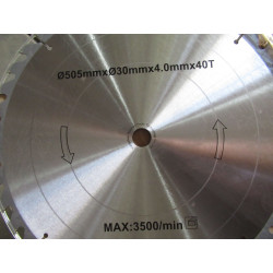 Lame de scie à bûche 505mm