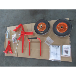 Scie à bûche à moteur 13cv tractable