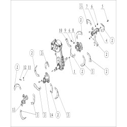 Lame de fraise droite pour motoculteur RT6.5