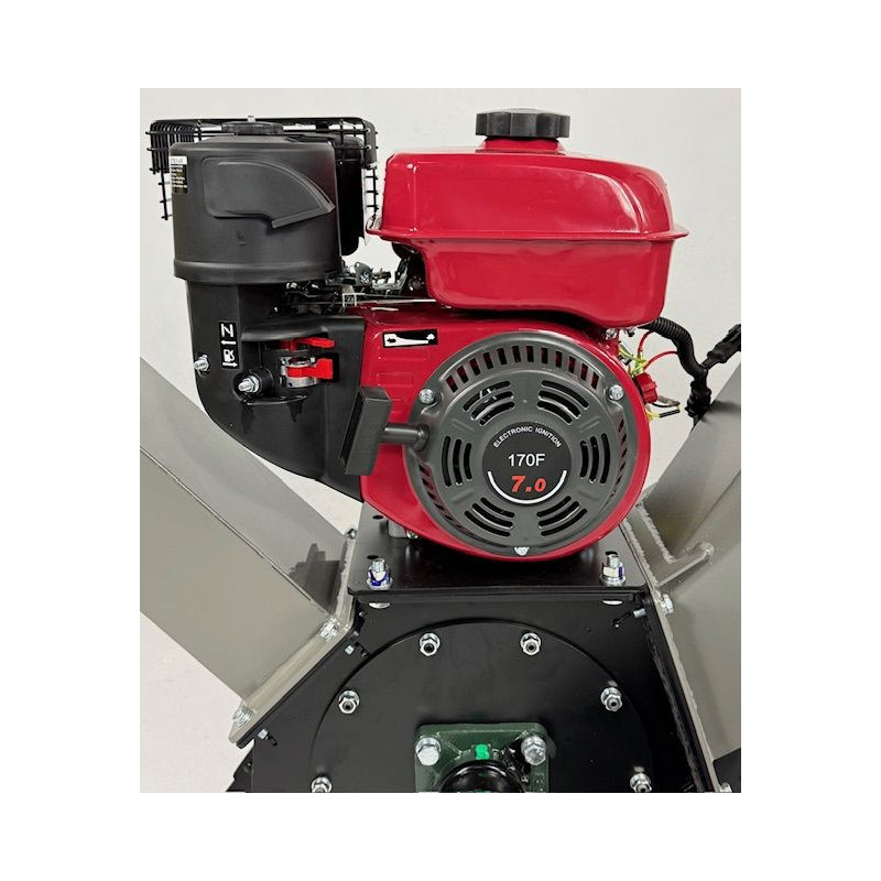 Broyeur De Végétaux Thermique Hillvert 11040W – Diamètre 120mm, 3600tr/min (neuf)
