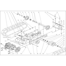 Essieu avant complet