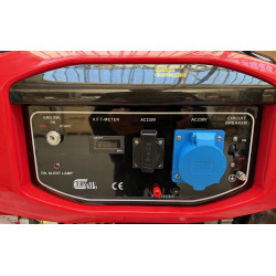 Groupe électrogène Essence  - 7000 W - 230 V - AVR - Kit brouette