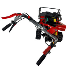 Guidon orientable avec une manette de gauche à droite et de bas en haut