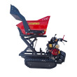 Mini dumper chenilles 500 kg Honda GX270 – chargeur frontal