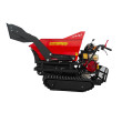 Mini dumper chenilles 500 kg Honda GX270 – chargeur frontal