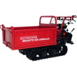 Brouettes motorisées ou mini dumper à chenilles, offre à saisir